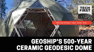 The 500yearlifespan geodesic dome home is now real actual built [upl. by Middendorf]