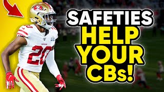 Top 3 Ways Safeties Help Cornerbacks [upl. by Steward106]