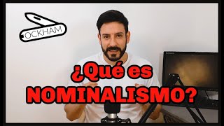 ¿Qué es NOMINALISMO  FÁCIL RÁPIDO Y SENCILLO 🤓🤓🤓 [upl. by Naitsabas]