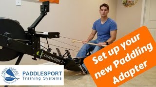 Paddlesport Training Systems Paddling Adapter Unboxing and Setup [upl. by Ogir]