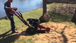 How to Operate a Toro SGR 13 Stump Grinder [upl. by Margalit]