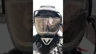 Heated Snowmobile Helmet Test [upl. by Ylrebmyk839]