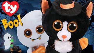 Ty Beanie Boo Halloween Story The Party  Full Series [upl. by Vallo]