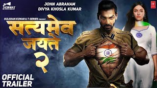 Satyameva Jayate 2  Official trailer  Concept  John abraham  Divya khosla kumar  Gulshan kumar [upl. by Brenton]