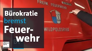 Fahrzeugnotstand bei der Feuerwehr  Abendschau  BR24 [upl. by Keithley]