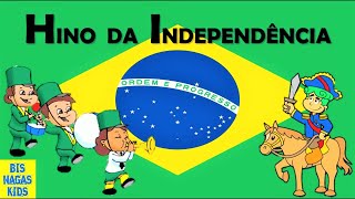 HINO DA INDEPENDÊNCIA DO BRASIL  7 de Setembro  Hino Brasileiro  Pátria [upl. by Sarine]