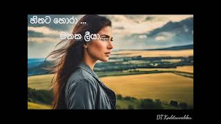 හිතට හොරා මතක ලීයා [upl. by Sorce]