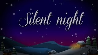 Silent Night Holy Night Song – With Lyrics [upl. by Aicirtan]