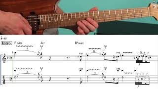 Guthrie Govan quotRemember Whenquot TAB Transcription [upl. by Lukasz]