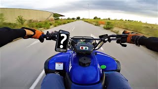 Speed Run  How Fast It Can Go YAMAHA WARRIOR 350 [upl. by Vachill]