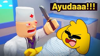 ¡ESCAPA DEL DOCTOR MALVADO 🔪😱 MIKECRACK TROLLINO y RAPTOR 😭🚫 ROBLOX 36 [upl. by Parnas]