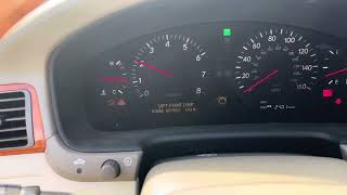 2003 Lexus LS430 fail safe throttle issue Possible ECM failure [upl. by Anavi]