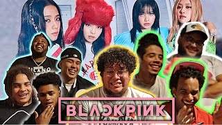 AMERICANS REACT TO BLACKPINK  ‘Shut Down’ MV [upl. by Eirhtug]