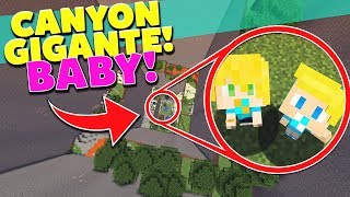 SBRISERINO E SCATOLINA NEL CANYON GIGANTE  Minecraft ITA Baby Roleplay [upl. by Atikel]