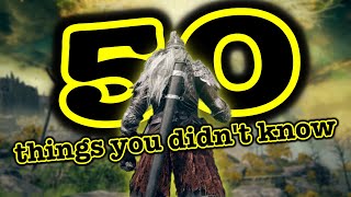 50 Surprising Elden Ring Facts and Secrets you didnt know [upl. by Adikram]