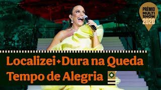 Ivete Sangalo  Quando A Chuva Passar Farol Tempo de Alegria e mais  Prêmio Multishow 2020 [upl. by Tenej876]