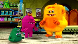 Monsters  Cool Compilation  Learn Math for Kids  Cartoons for Kids [upl. by Aronael925]