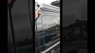 VW T5 Transporter side window leak water fix [upl. by Ha81]