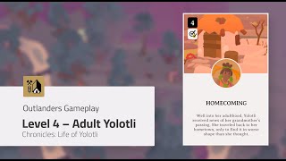 Outlanders Chronicles Life of Yolotli – Level 4 – Adult Yolotli – Apple Arcade Gameplay [upl. by Niraa]