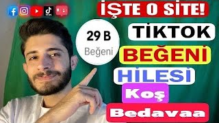 TİKTOK BEĞENİ HİLESİ 2024  YENİ SİTE [upl. by Beisel]