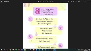 Adding PC Games in HyperSpin Attraction 2 how to guide [upl. by Annawahs216]