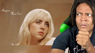 I BECAME A BILLIE STAN BILLIE EILISH  HAPPIER THAN EVER FULL ALBUM REACTIONREVIEW [upl. by Hasila415]