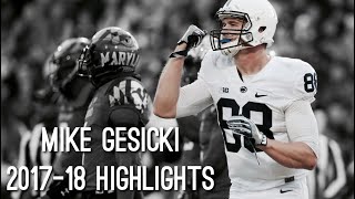 “The Mismatch” ᴴᴰ  Mike Gesicki 201718 Highlights  Penn State TE 88 [upl. by Shamrao]