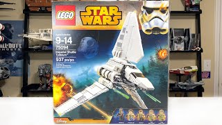 LEGO Star Wars 75094 Imperial Shuttle Tydirium Review 2015 [upl. by Nowd]