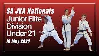 SA JKA National Championships 2024  Elite Under 21s [upl. by Mcneil]