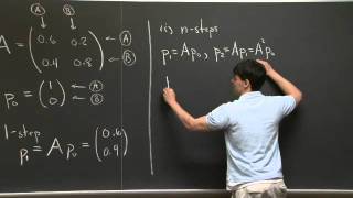 Markov Matrices  MIT 1806SC Linear Algebra Fall 2011 [upl. by Arytal]