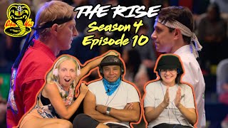 COBRA KAI 4x10  The Rise  Reaction [upl. by Aihsoek791]