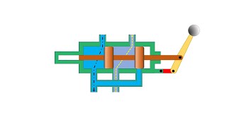 Directional Control Sliding Spool Valve Working  Hydraulic Valves [upl. by Ethan]