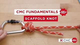 How to tie a Scaffold Knot  CMC Fundamentals  Learn Your Knots [upl. by Aiblis]