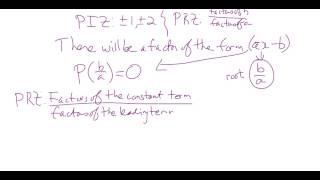 Integral Rational Zero Theorem [upl. by Balcer418]