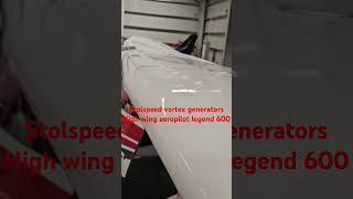 Vortex generator by stolspeed on high wing aeropilot legend 600 [upl. by Aimerej]