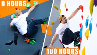 0 Hours of Bouldering VS 100 Hours of Bouldering [upl. by Veta]