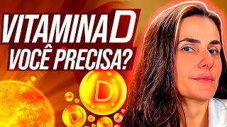 TUDO SOBRE VITAMINA D  Beneficios reais quando suplementar a dose correta e riscos [upl. by Ecylla]