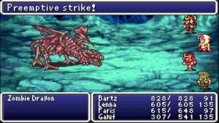 Lets Play Final Fantasy V 24 Drakenvale [upl. by Yrol]