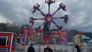 Danters Superstar Ride Redhill Park Bournemouth Funfair funfair [upl. by Yreneh]