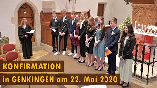 Konfirmation Genkingen  HDQualität [upl. by Rratsal344]