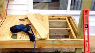 building a small deck  DIY tips [upl. by Pearl]