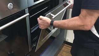 How to remove and install Oven Door [upl. by Shaff]