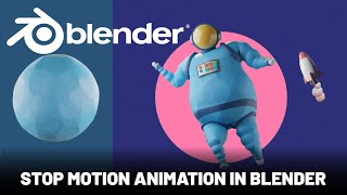 Blender 3D Stop Motion Style Animation Tips [upl. by Vincenz]