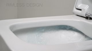 Roca Rimless Toilet Technology [upl. by Nuhsed548]