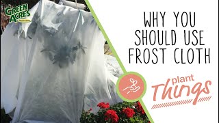 How and Why to Use Frost Cloth [upl. by Bertilla]