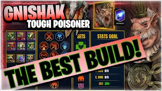 How to Build Gnishak for DOMINATION  RAID Shadow Legends [upl. by Ainattirb]