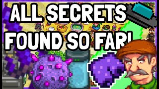 EVERY Rare Hidden SECRET Discovered In Stardew Valley [upl. by Ardella]