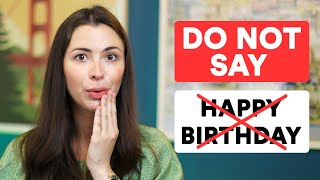 Different ways to wish “Happy Birthdayquot  Use these alternatives to sound like a native [upl. by Kries]