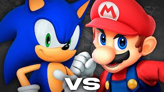 Mario vs Sonic Épicas Batallas de Rap del Frikismo  Keyblade [upl. by Einej]