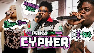 2024 XXL Freshman Cypher With BigXthaPlug BossMan Dlow and Maiya The Don [upl. by Uela618]